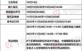 公务员报考时间2024,关键节点与备考攻略速览